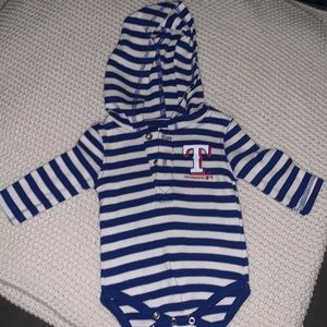 Texas Rangers Long Sleeve 0-3M